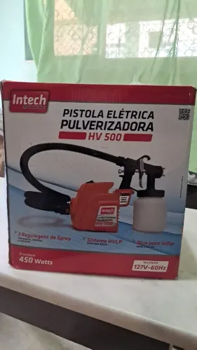 Pistola de pintura pulverizadora elétrica 450 watts - HV500 (127V)