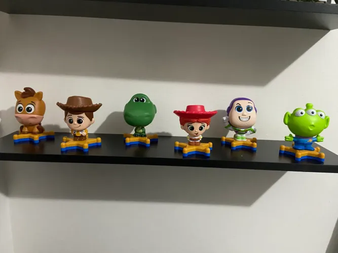 Coleção Bonecos Toy Story 5 Edição Burguer King