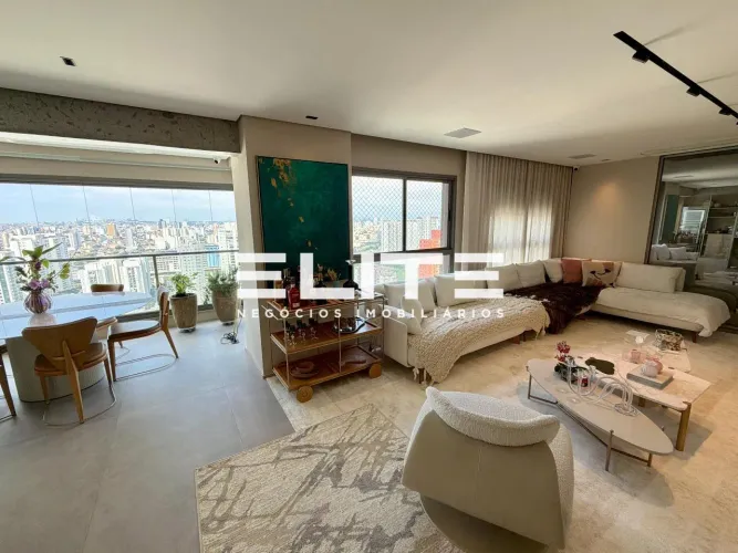 Apartamento à venda no Edifício Palmer - 153m², 3 suítes e 3 vagas - Bairro Jardim, Santo