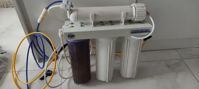 Filtro Osmose Reversa 100GPD 4 Estágios Completo TDS Zero