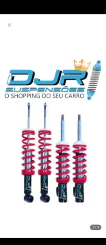 kit amortecedor fox 2009 exportivo e com rosca