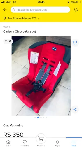 Cadeira Auto Chicco
