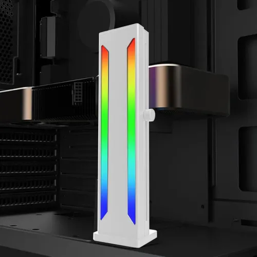 Suporte Magnético Branco para Placa de Vídeo RGB 5V 3 Pinos