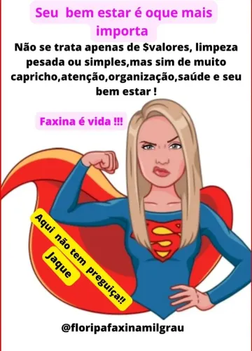 Diarista e faxina 