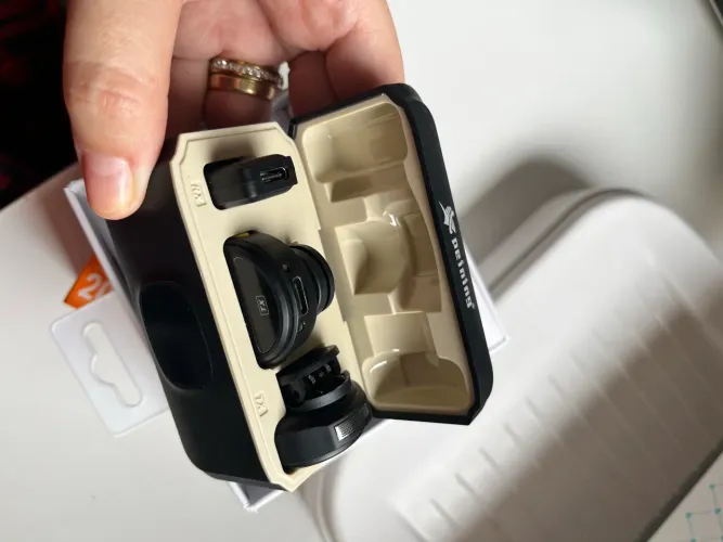 Microfone de lapela sem fio