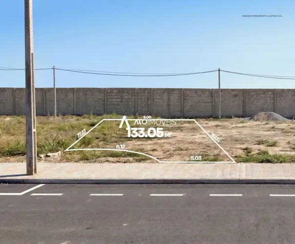 Terreno no Sítio Cercado 133m² | Alô Imóveis Curitiba