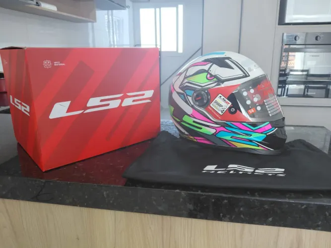 Capacete LS2 Xdron Rosa