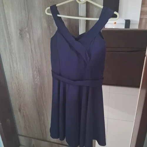 Vestido azul royal