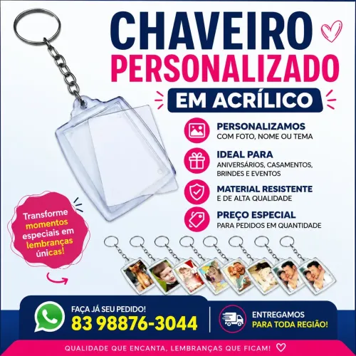 CHAVEIROS PERSONALIZADOS