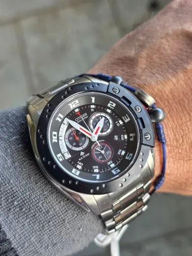 Relógio Masculino Citizen Eco Drive AT0720-56E Cronógrafo