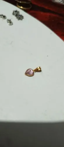 PINGENTE DE OURO 18K FORMA DE CORAÇÃO