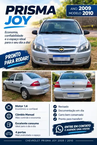 Chevrolet Prisma Sed. JOY 1.4 8V Econoflex 4P 2010