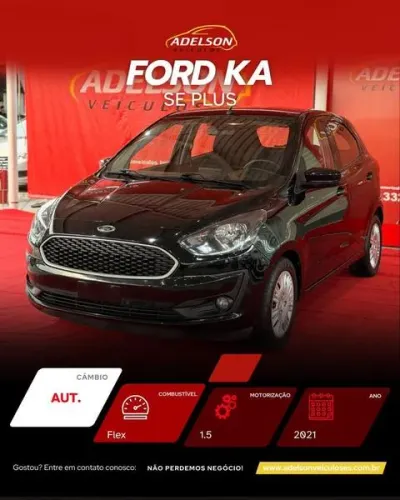 Ford KA 1.5 SE Plus 12V Flex 5P Aut. 2021