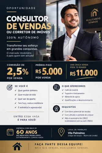 Consultor de vendas