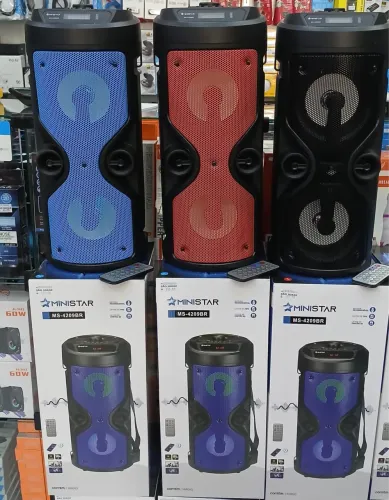 Caixa de som com controle