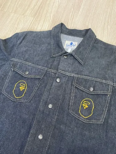 Bape Jaqueta Jeans Vintage