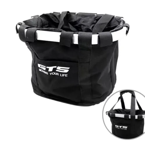 Cesta Dianteira Removível para Bicicleta - GTS Quick Release