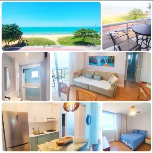 FRENTE MAR NA PRAIA DA COSTA! Seu refúgio de alto padrão em Vila Velha!