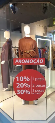 Adesivos para vitrine de lojas
