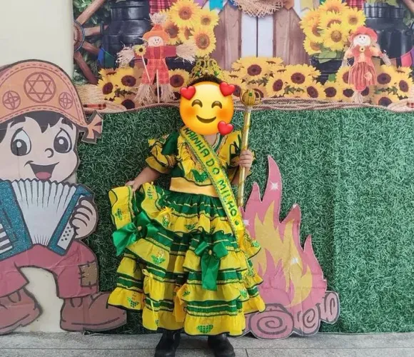 Vestido rainha do milho