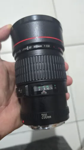 Objetiva Canon EF 200mm 2.8L fixa