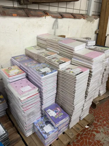 Cadernos lote 50%