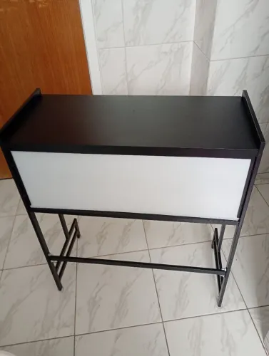 Vendo utensílio de aço côr preto