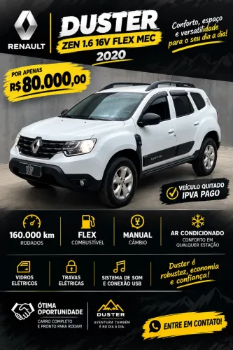 Renault Duster Zen 1.6 16V Flex MEC 2021