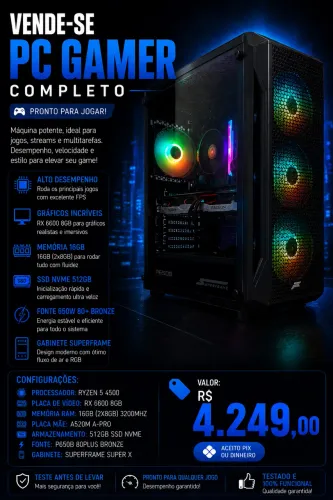 PC GAMER (RODA TUDO)