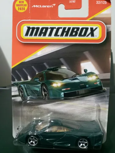 Miniatura matchbox mc laren f1 gt 1997