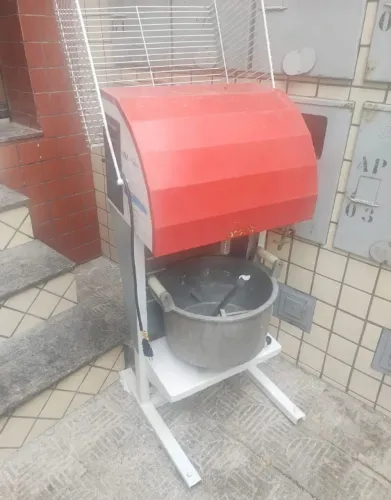 masseira industrial 15 kl a gas com motor eléctrico