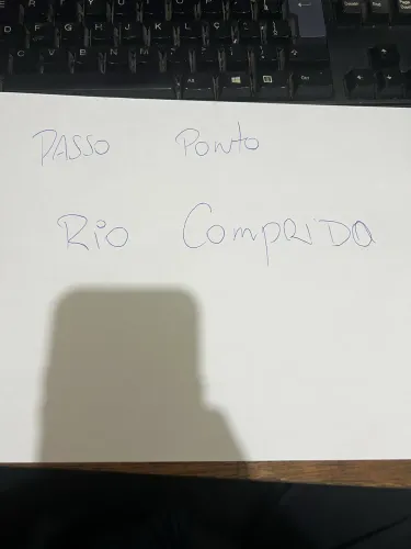 Passo ponto Loja Rio Comprido 