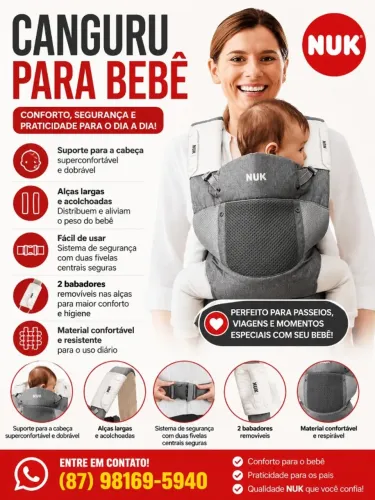 Canguru NUK para bebê