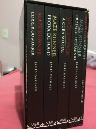 Box livros maze runner