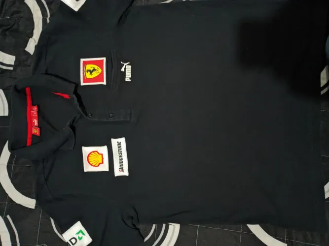 Camisa da ferrari vintage
