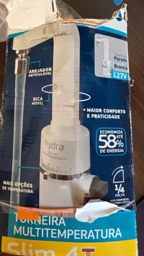 Torneira eletrônica Deca Hidráulica 127V