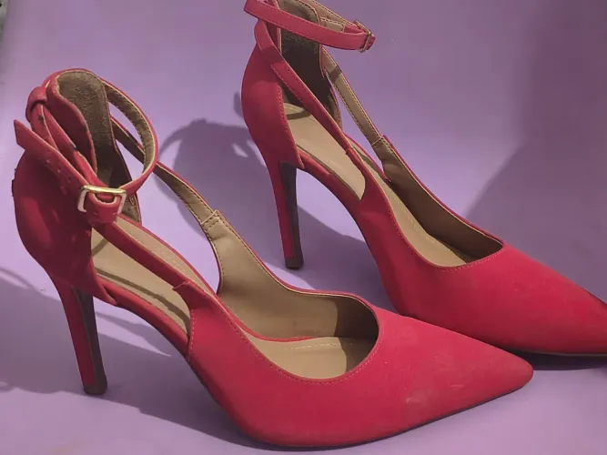 Scarpin vermelho