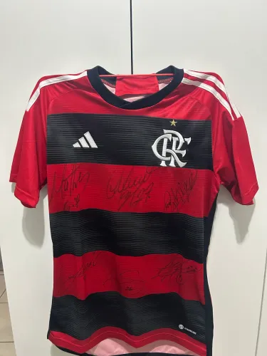 Camisa do Flamengo Autografada