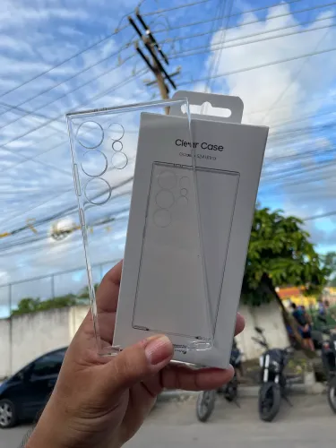 Capa S24 Ultra e Plus Transparente Original