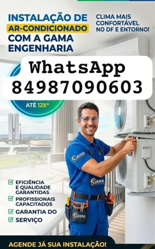 Instalação de ar-condicionado