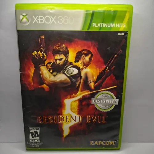 Resident Evil 5 - Xbox 360 Midia Fisica Original