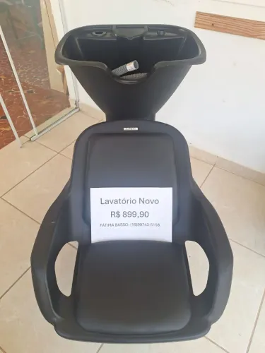 Lavatório para salão de beleza