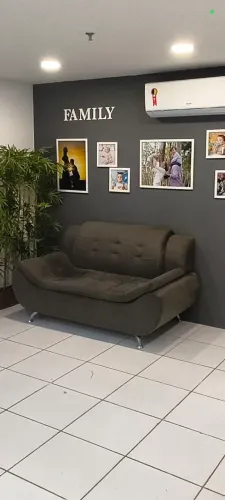 Sofá 2 lugares cinza