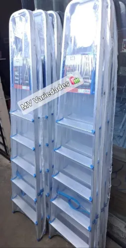 Escada de alumínio 6 degraus 