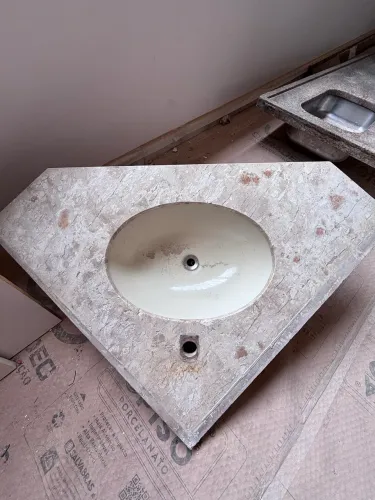 Bancada para banheiro