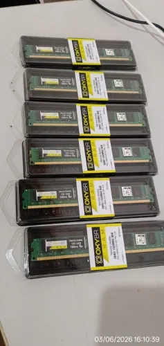 MEMORIA DDR3 PARA DESKTOP 8GB PC3-1333MHZ  R$ 150 Reais cada Unidade