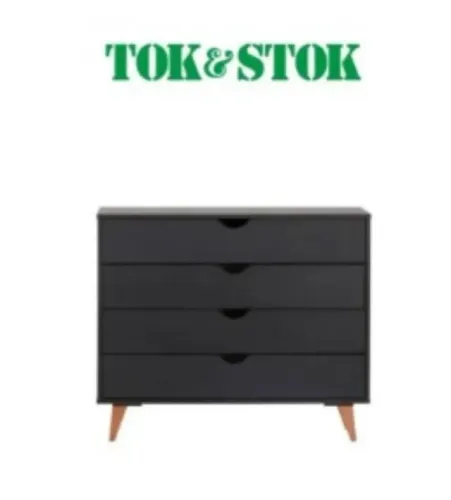 OCOMODA TOK STOK PRETA SEMI NOVA