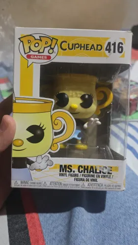 Funko Pop - Cuphead 416 - Ms Chalice ( Cálice )