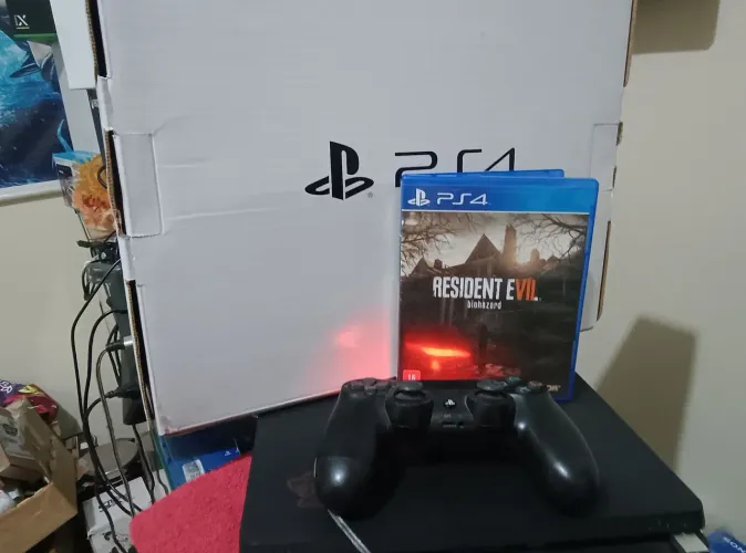 PS4 1tera + resident evil