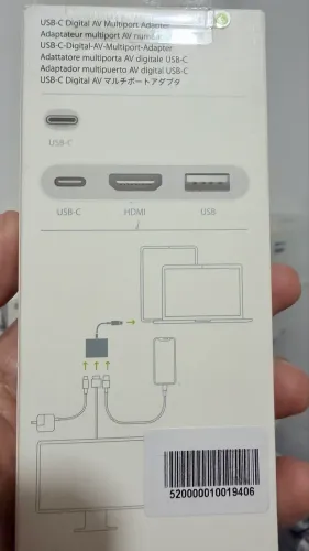 Adaptador de USB-C Multiporta ,HDMI , Usbc e USB